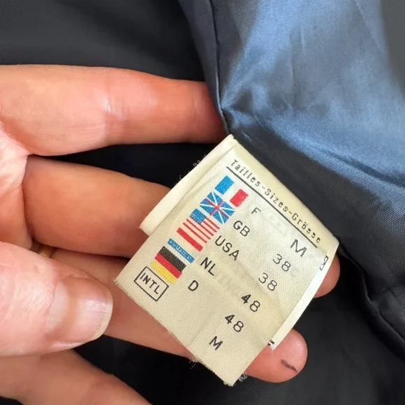 Saint James Galion pea coat, size medium fits large - Picture 8 of 13